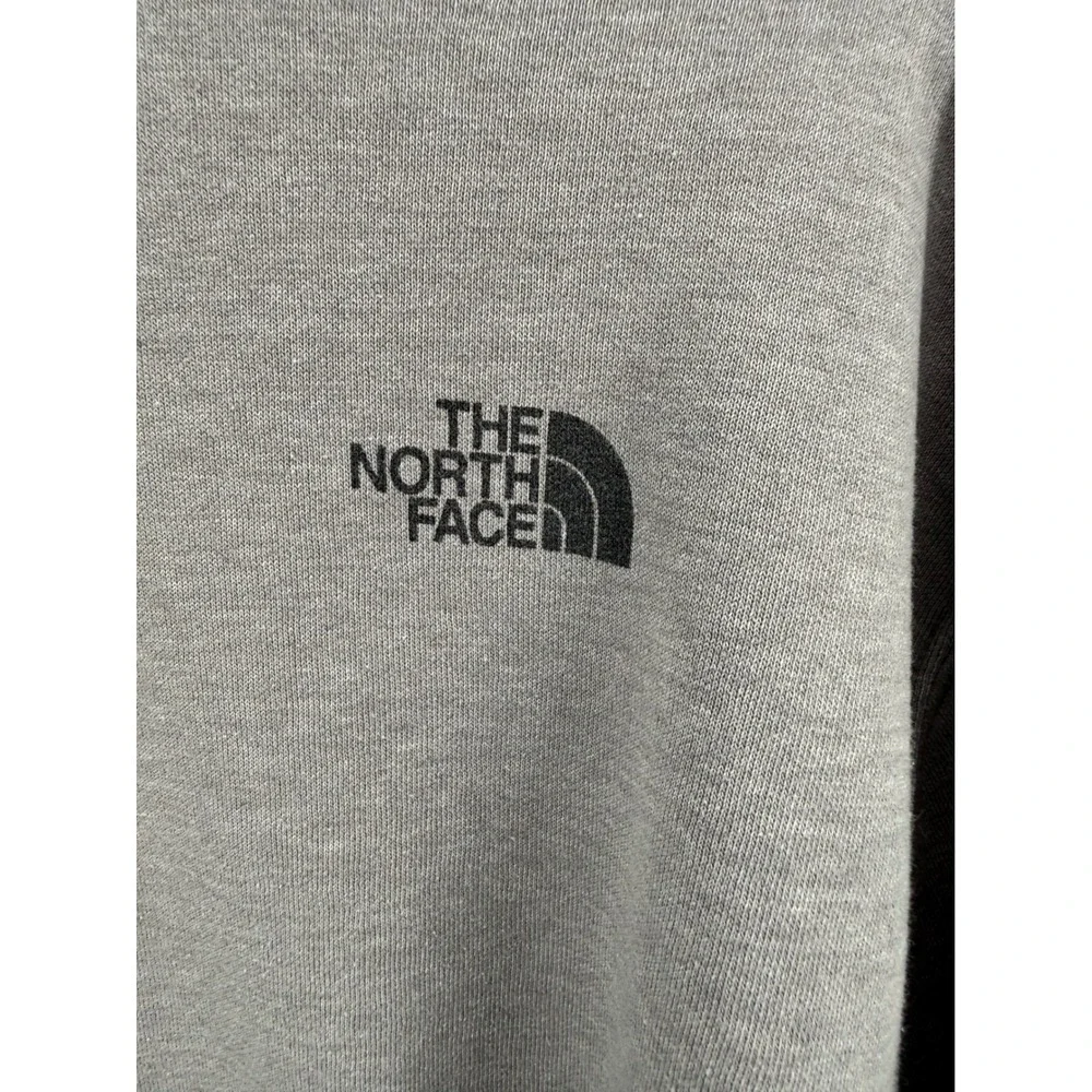 The North Face Mens XXL Gray Graphic Forest Moon Crewneck Sweatshirt Fleece